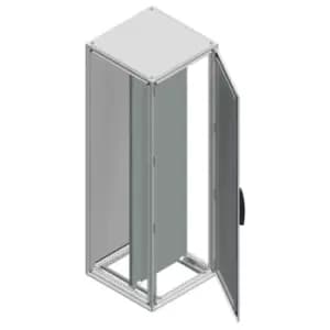 Schneider Electric NSYS Steel, Single Door Floor Standing Enclosure, 2000 x 800 x 500mm, IP55