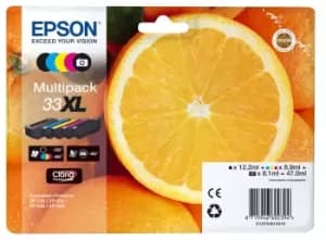 Epson C13T33574021/33XL Ink cartridge multi pack high-capacity...