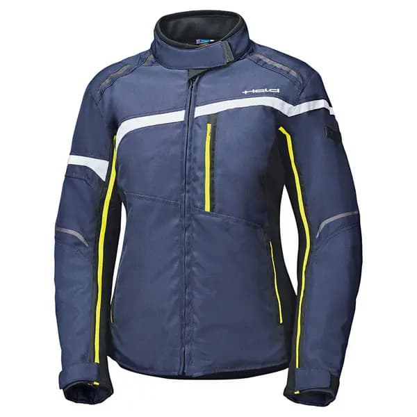 Held Silara Jacket Blue Neon Yellow M