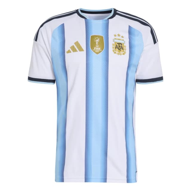 adidas Argentina Authentic Home Shirt World Cup 2026 Mens White/Blue male L