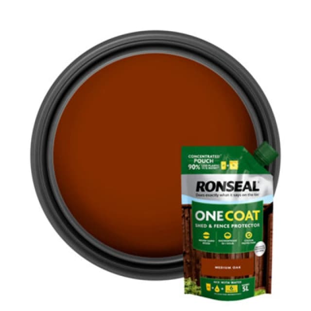 Ronseal KCB.8174503.40100.73 One Coat Shed & Fence Refill Pouch Me... KCB.8174503.40100.73