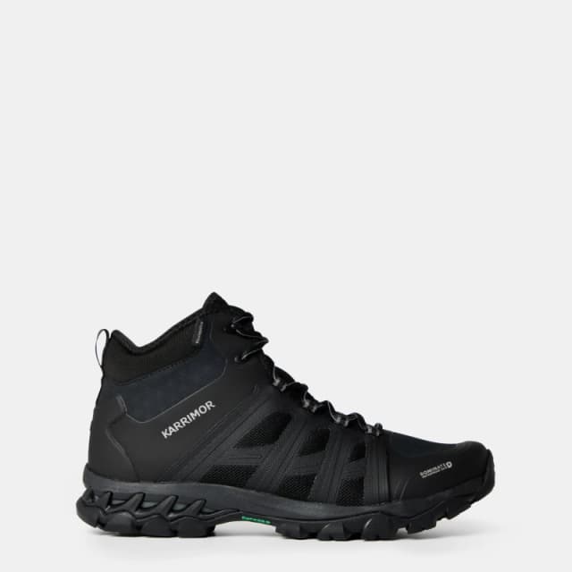 Karrimor Dominator Waterproof Walking Boots Mens Black male 7 (41)