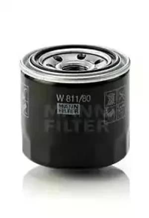 Oil Filter W811/80 By Mann