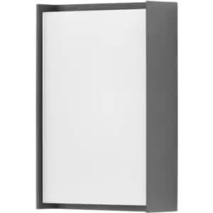 Forlight Block LED Outdoor Flush Wall Lamp Antracita, Opal, Neutral-White 4000K, IP65