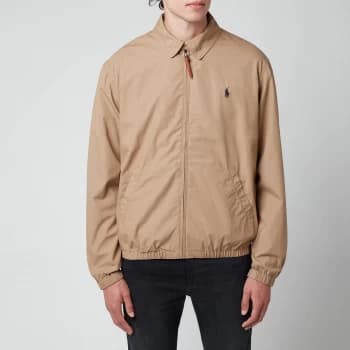 Polo Ralph Lauren Mens Bayport Poplin Jacket - Luxury Tan - XL