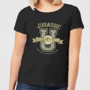 Jurassic Park Fossil Finder Womens T-Shirt - Black