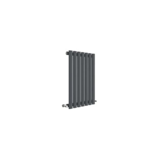 Aspire Aspire - Hudson Reed Revive Single Designer Horizontal Radiator 600mm h x 586mm w - Anthracite PWHLA38