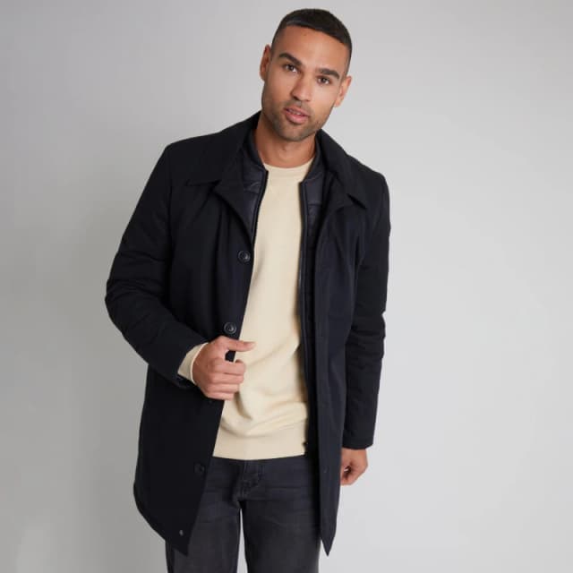 Threadbare Jacket Fuzzy - Black S