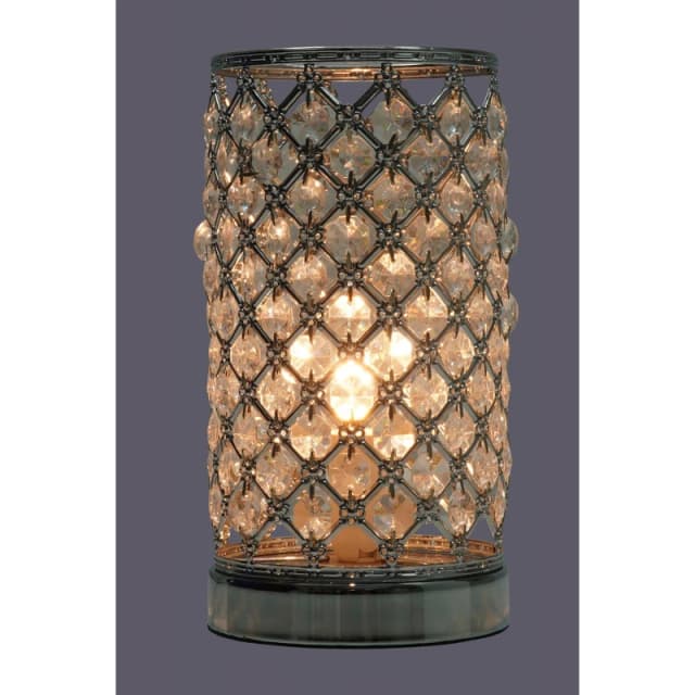 Studio Studio Mikey Chrome Touch Pad Table Lamp - Silver Silver One Size