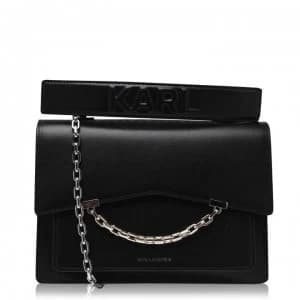 Karl Lagerfeld Seven Shoulder Bag - A999 Black