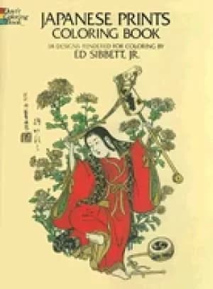 japanese prints coloring book