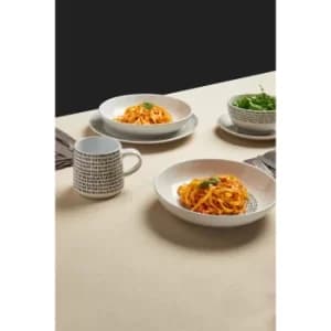Sabichi Mali Wax Resist 4 Piece Pasta Bowls