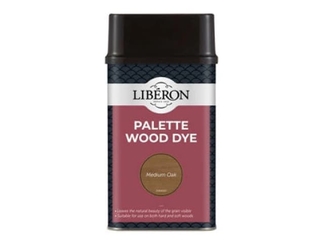 Liberon Palette Wood Dye Medium Oak 500ml Medium Oak