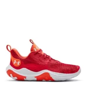 Under Armour Spawn 3 Mens Basketball Shoes - Red