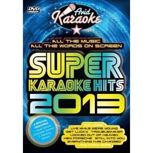 Super Karaoke Hits 2013 DVD