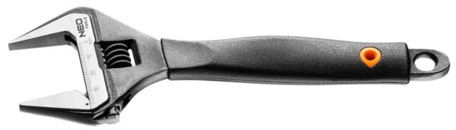 NEO TOOLS 03-014 Adjustable Spanner Spanner Size: 39, Length: 200mm, Chrome Vanadium Steel Chrome Vanadium Steel Adjustable Spanner (4692)