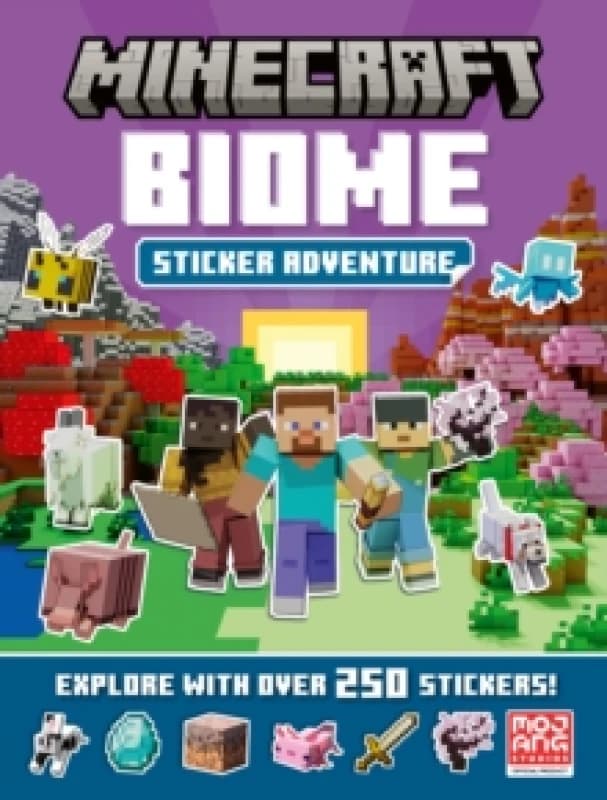 Minecraft Biome Adventure Sticker Book Paperback / softback