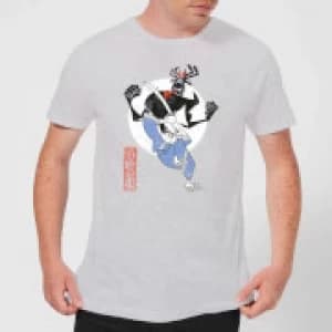 Samurai Jack Eternal Battle Mens T-Shirt - Grey - 3XL
