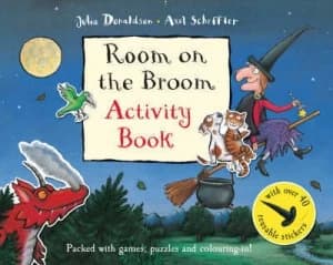 Room on the Broom Activity Book by Julia Donaldson Paperback