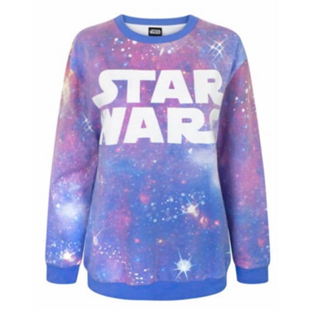 Star Wars Sweatshirt Purple female