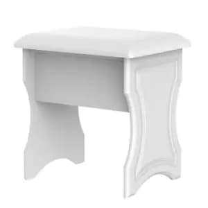 Florence White Ash Stool