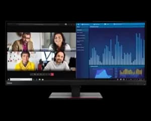 Lenovo ThinkVision P34w-20 34" 63F2RAR3US Quad HD Curved IPS LED Monitor