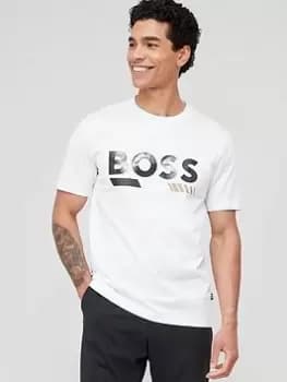 BOSS Tiburt 410 Regular Fit T-Shirt - White Size M Men