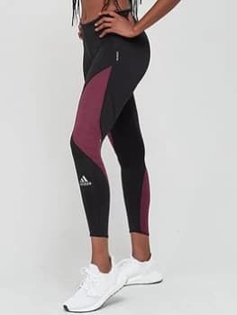 adidas Primeblue Fast Leggings - Black Size M Women