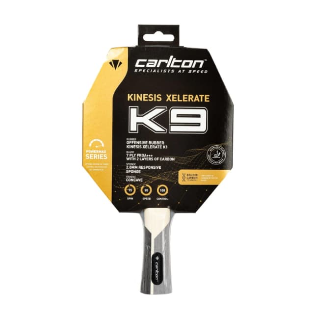 Carlton Kinesis Xelerate K9 Table Tennis Bat Adults - unisex One Size
