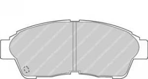 Ferodo FDB867 Brake Pad Set Front Axle Premier Car