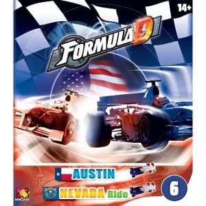 Formula D Expansion 6 Nevada/Austin Board Game