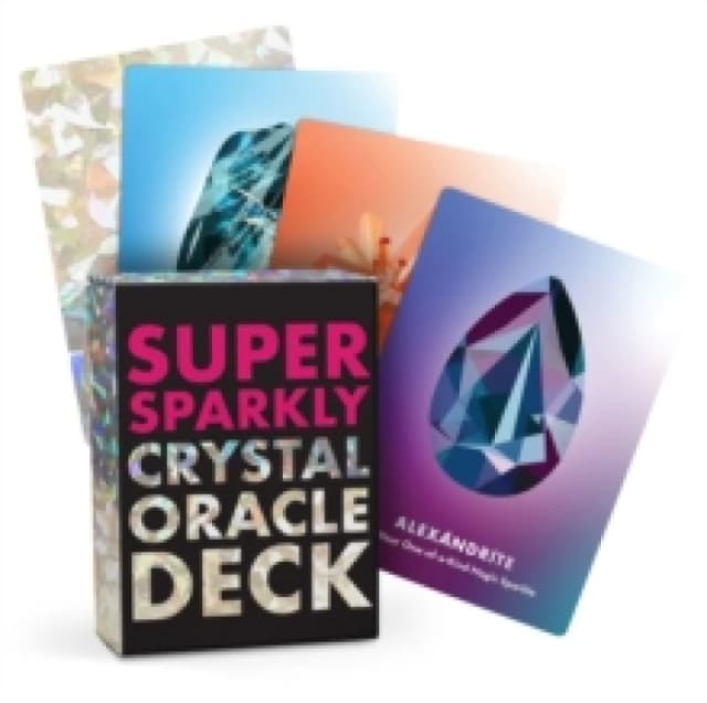 Knock Knock Super-Sparkly Crystal Oracle Deck Cards