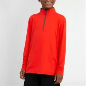 Calvin Klein Golf Zip Top - Red