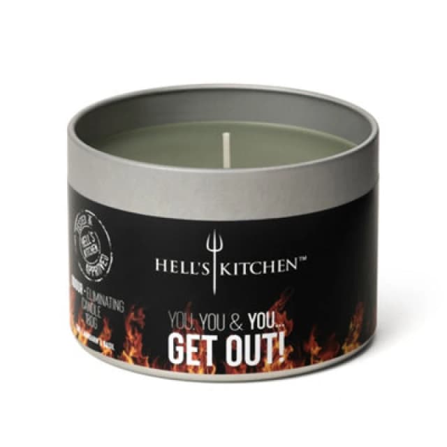 Hells Kitchen Lime, Mandarin & Basil Tin Candle