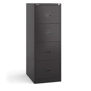 Trexus Filing Cabinet Steel Lockable 4 Drawer