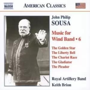 John Philip Sousa - Music for Wind Band Vol. 6 (Brion, Royal Artillery Band) CD Album - Used