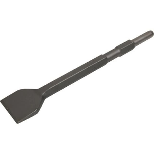 Loops 50 x 280mm Wide Impact Chisel - Makita HM0810 - Demolition Breaker Steel Chisel Metallics