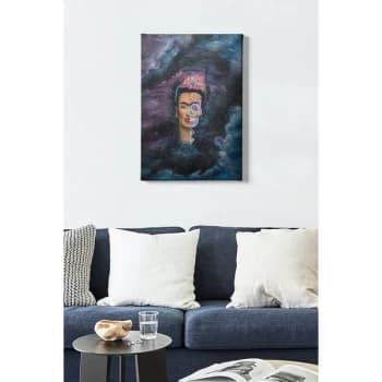 Kanvas Tablo (50 x 70) - 81 Multicolor Decorative Canvas Painting