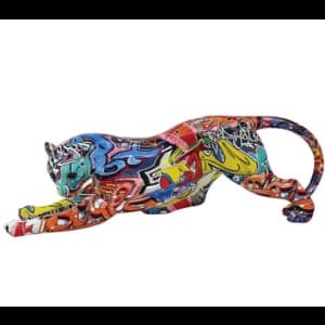 Graffiti Cheetah By Figurine Lesser & Pavey