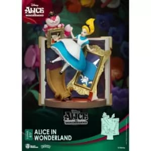 Disney Story Book Series D-Stage PVC Diorama Alice in Wonderland New Version 15 cm
