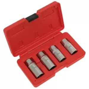 Sealey AK723 Stud Extractor Set 4pc 1/2"Sq Drive Metric
