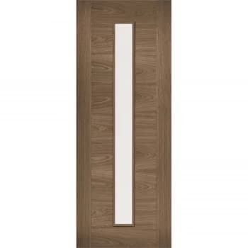 Sofia Internal Glazed Prefinished Walnut 1 Lite Door - 762 x 1981mm