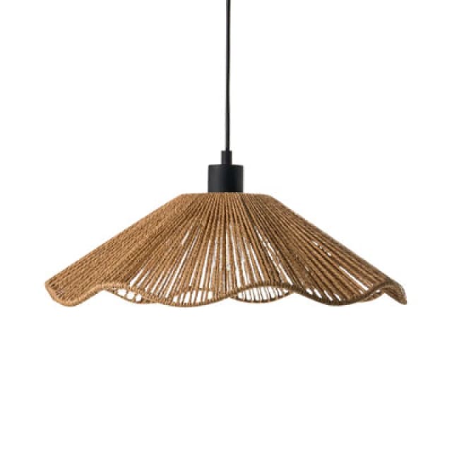 Beliani Pendant Lamp Migori Paper Natural