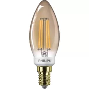 Philips CLA 5w LED E14 Candle Amber Warm White Dimmable - 81439000