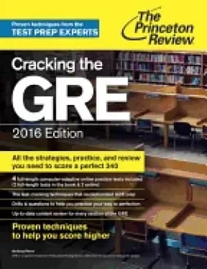 cracking the gre with 4 practice tests 2016 edition