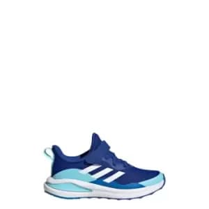 adidas FortaRun Sport Running Elastic Lace and Top Strap - Royal Blue / Cloud White / Bli