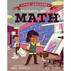 Little Leonardo's Fascinating World of Math Board book 2018