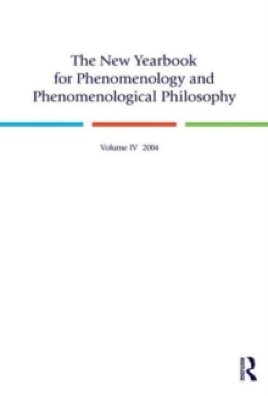 The New Yearbook for Phenomenology and Phenomenological Philosophy V. 4 Paperback / softback
