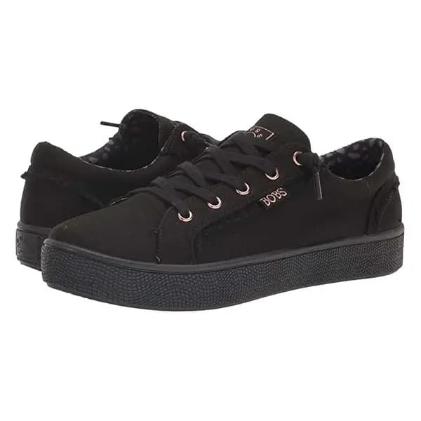 Skechers Womens Bobs B Extra Cute 2 Cute 4 U Vegan Trainers - UK 4 Black female PS3816BBK4