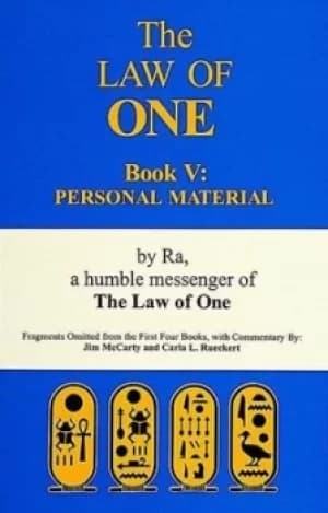 The law of one Book V Personal material by Ra